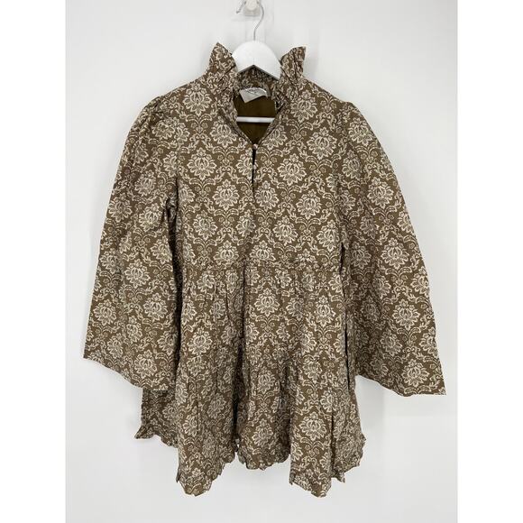 Hyacinth House Moss Printed Russell Dress - Picture 6 of 8